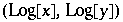(Log[x], Log[y])