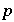 p