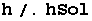 h/.hSol