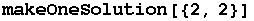 makeOneSolution[{2, 2}]