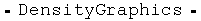 ⁃DensityGraphics⁃